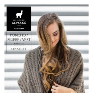 MR37-12 Poncho / halsterklæde / vest