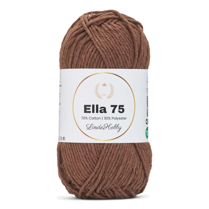 LindeHobby Ella 75 10 Chokoladebrun