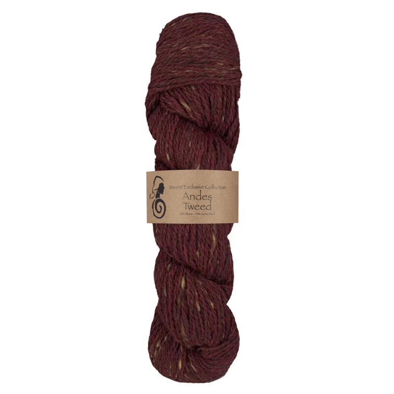 Viking Snorre Andes Tweed 258 Bourgogne