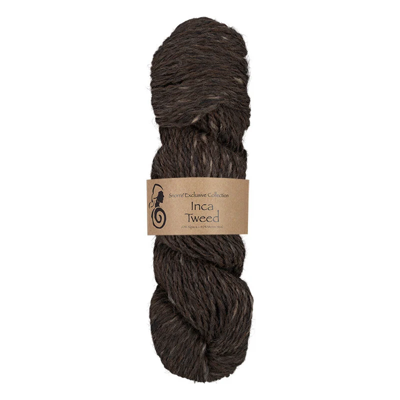 Viking Snorre Inca Tweed 108 Mørkebrun