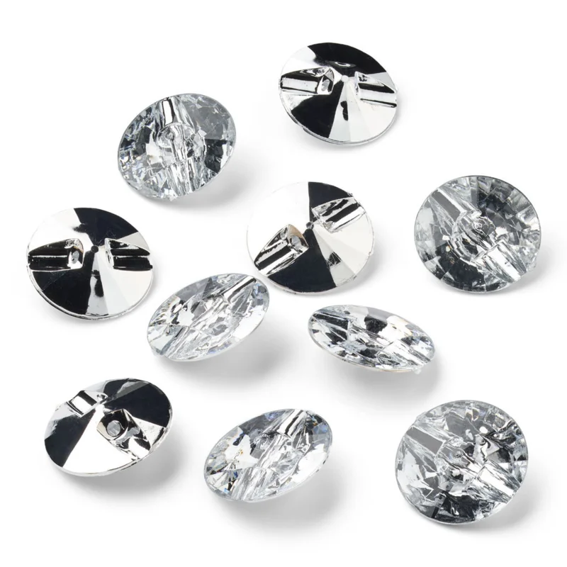 LindeHobby Krystalknapper, Klar, 20 mm, 10 stk