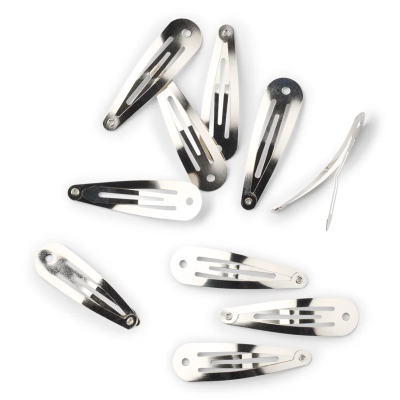 LindeHobby Knækspænder, Sølv, 45x14 mm, 10 stk