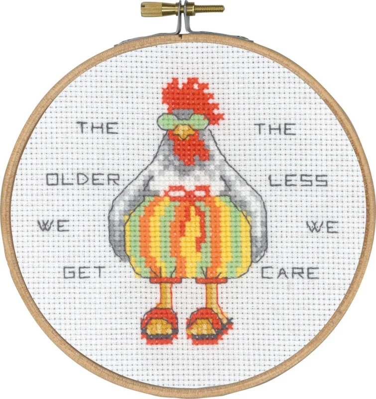 Broderikit The older we get m/5810/13 13 Ø