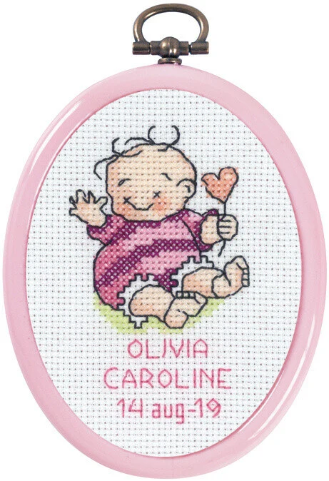 Broderikit Olivia 1 m/R5961/02 7 x 9 cm