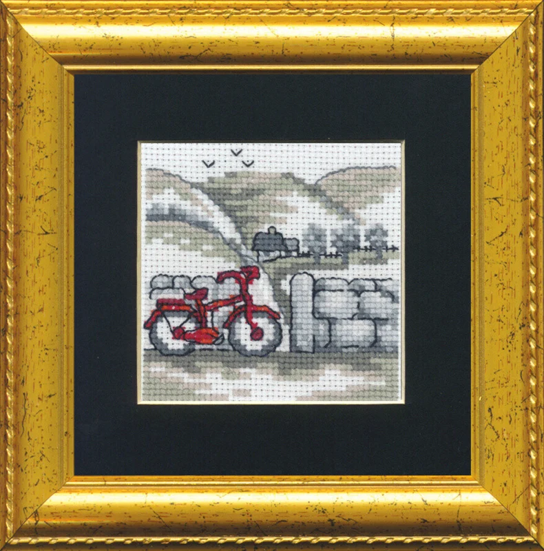 Broderikit Cykel R5412/82PP 11 x 11 cm