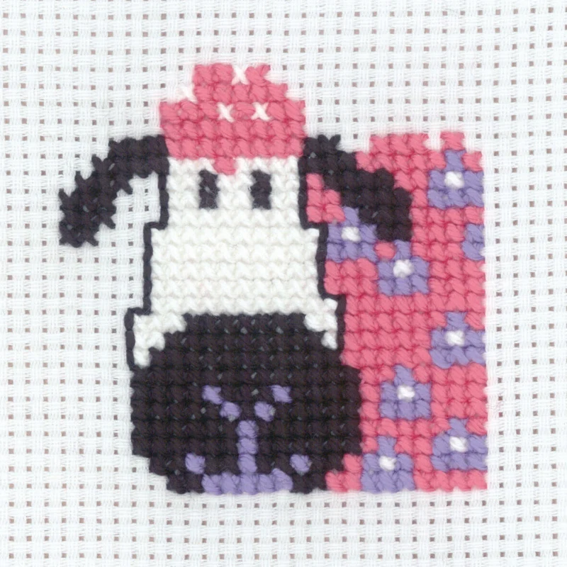 Broderikit Får 8 x 8 cm