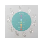 KnitPro Chakra Maskemarkører, Sølv