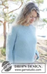 263-24 Tide Song Sweater by DROPS Design