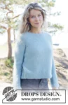 263-24 Tide Song Sweater by DROPS Design