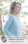 263-24 Tide Song Sweater by DROPS Design