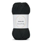 LindeHobby Cotton 8/8 - Natural Harmony, 10 ngl 108 Nero TX