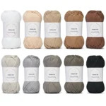 LindeHobby Cotton 8/8 - Natural Harmony, 10 ngl