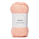 LindeHobby Cotton 8/8 - Soft Pastel Dream, 10 ngl 091 Salmone