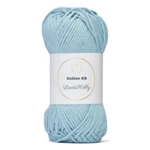 LindeHobby Cotton 8/8 - Soft Pastel Dream, 10 ngl 002 Aquamarina