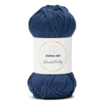 LindeHobby Cotton 8/8 - Autumn Glow, 10 ngl 008 Blu Bimbo