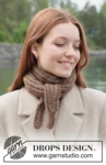 261-54 Walnut Whirl Shawl by DROPS Design