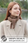 261-54 Walnut Whirl Shawl by DROPS Design