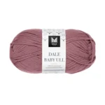 Dale Baby Ull 8503 Mørk gammelrosa