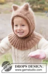 50-1 Forest Cub Balaclava by DROPS Design