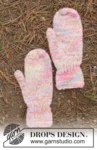 50-6 Fairy Flurry Mittens by DROPS Design