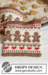 0-1665 Gingerbread Love Potholders