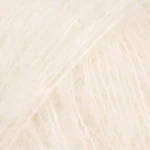 DROPS Brushed Alpaca Silk 01 Natur (Uni Colour)