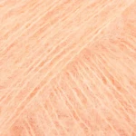 DROPS Brushed Alpaca Silk 37 Sød abrikos (Uni Colour)