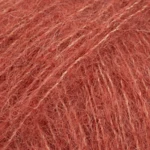 DROPS Brushed Alpaca Silk 24 Rust (Uni Colour)