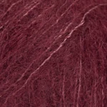 DROPS Brushed Alpaca Silk 44 Plommonvin (Uni Colour)