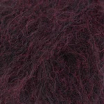 DROPS Brushed Alpaca Silk 43 Mørk drue (Mix)