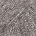 DROPS Brushed Alpaca Silk 03 Grå (Uni Colour)