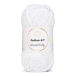 LindeHobby Cotton 8/7 019 Bianco