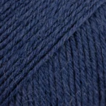 DROPS Fabel Uni Colour 107 Blå