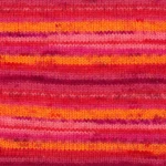 DROPS Fabel Print 310 Solnedgang