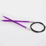 FASTE rundp. 100 cm 5.00 mm Violet