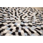 Moderne multifarvet tæppe i Mayflower Ribbon