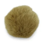 Pompon Kaninhår 6 cm Beige