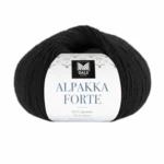 Dale Alpakka Forte 733 Sort