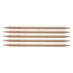 KnitPro Basix Birch Strømpepinde 20 cm (2.00-15.00 mm)
