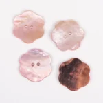 DROPS Blomst lys rosa, knap, 25 mm (nr. 602)