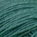 BC GARN SEMILLA GROSSO OA111 Mørk turkis Økologisk men ikke GOTS