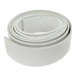 HobbyArts Læderrem, 115 cm, Hvid