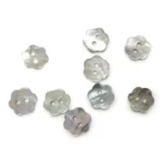 HobbyArts Perlemorsknapper Blomst 11,5 mm, 10 stk