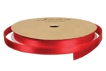 Satinbånd 6 mm Rød