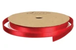 Satinbånd 10 mm Rød