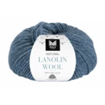 Dale Lanolin Wool 1448 Denim meleret