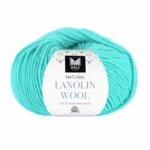 Dale Lanolin Wool 1465 Isblå