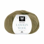 Dale Lanolin Wool 1458 Olivengrøn