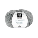 Dale Lanolin Wool 1420 Grå meleret