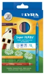 Lyra Super Ferby Farveblyanter, 12 stk